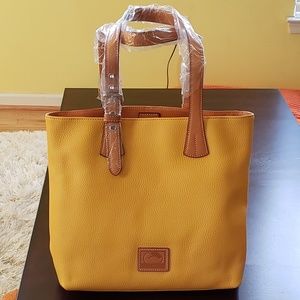 Dooney & Bourke pebble leather tote.